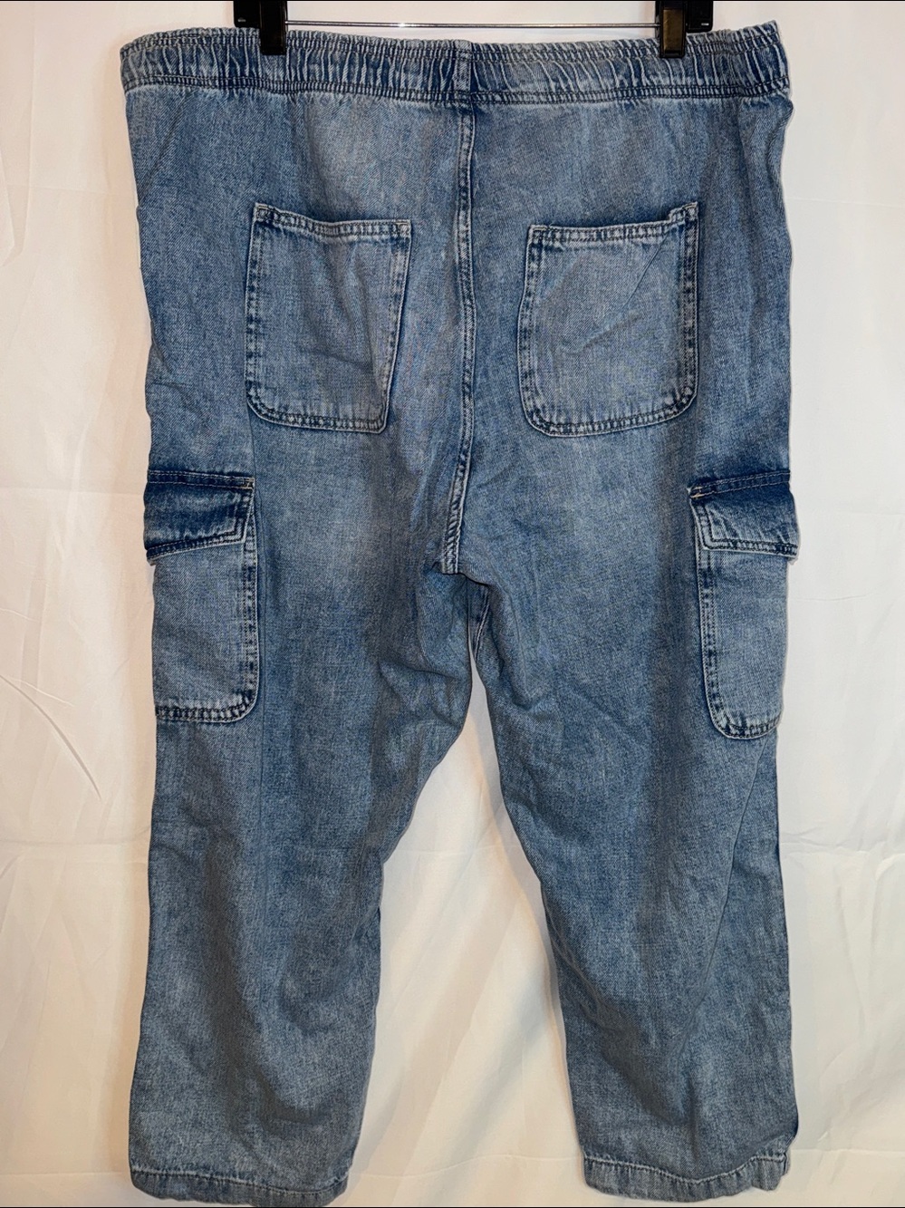 Gap Jeans | Blue Denim Cargo Jeans - Picture 2 of 5